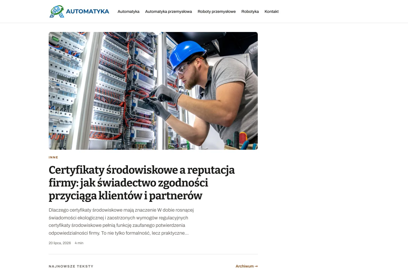 Strona główna portalu automel.pl