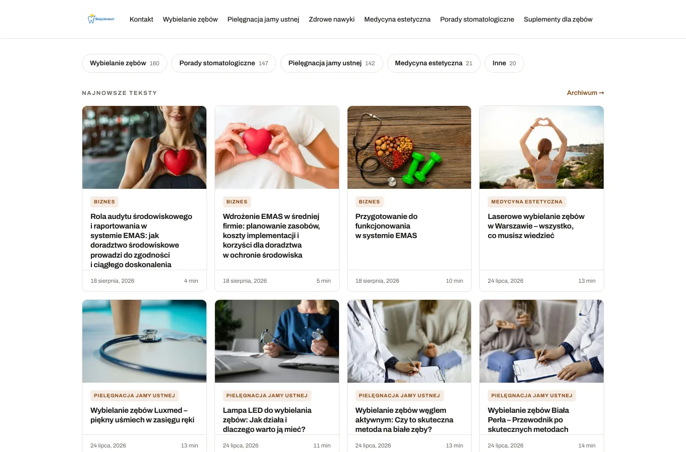 Strona główna portalu beyondpolska.com.pl