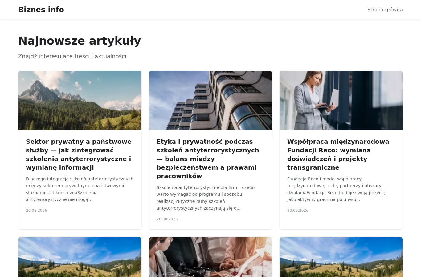 Strona główna portalu biz.info.pl