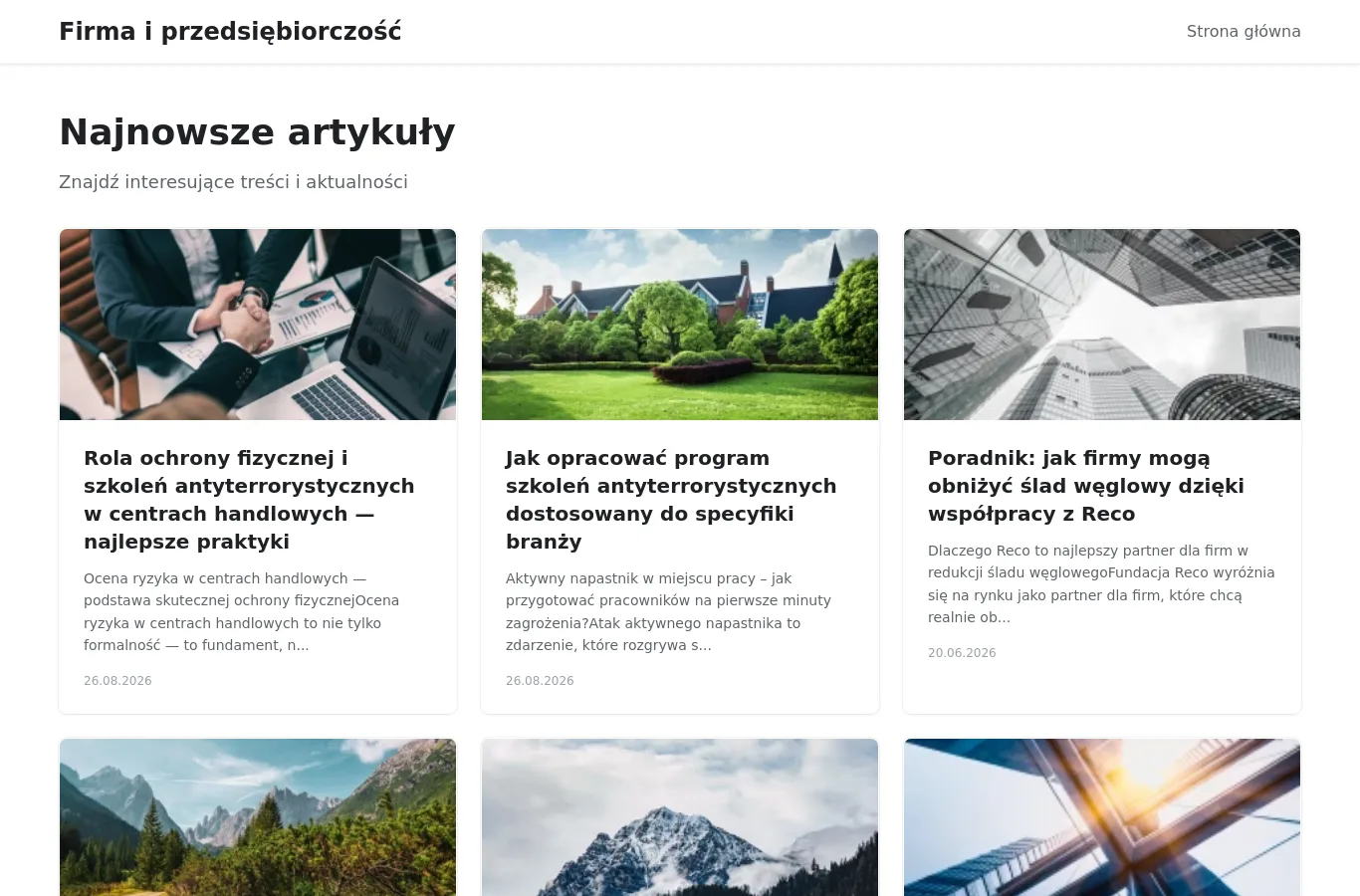Strona główna portalu biz.miasta.pl