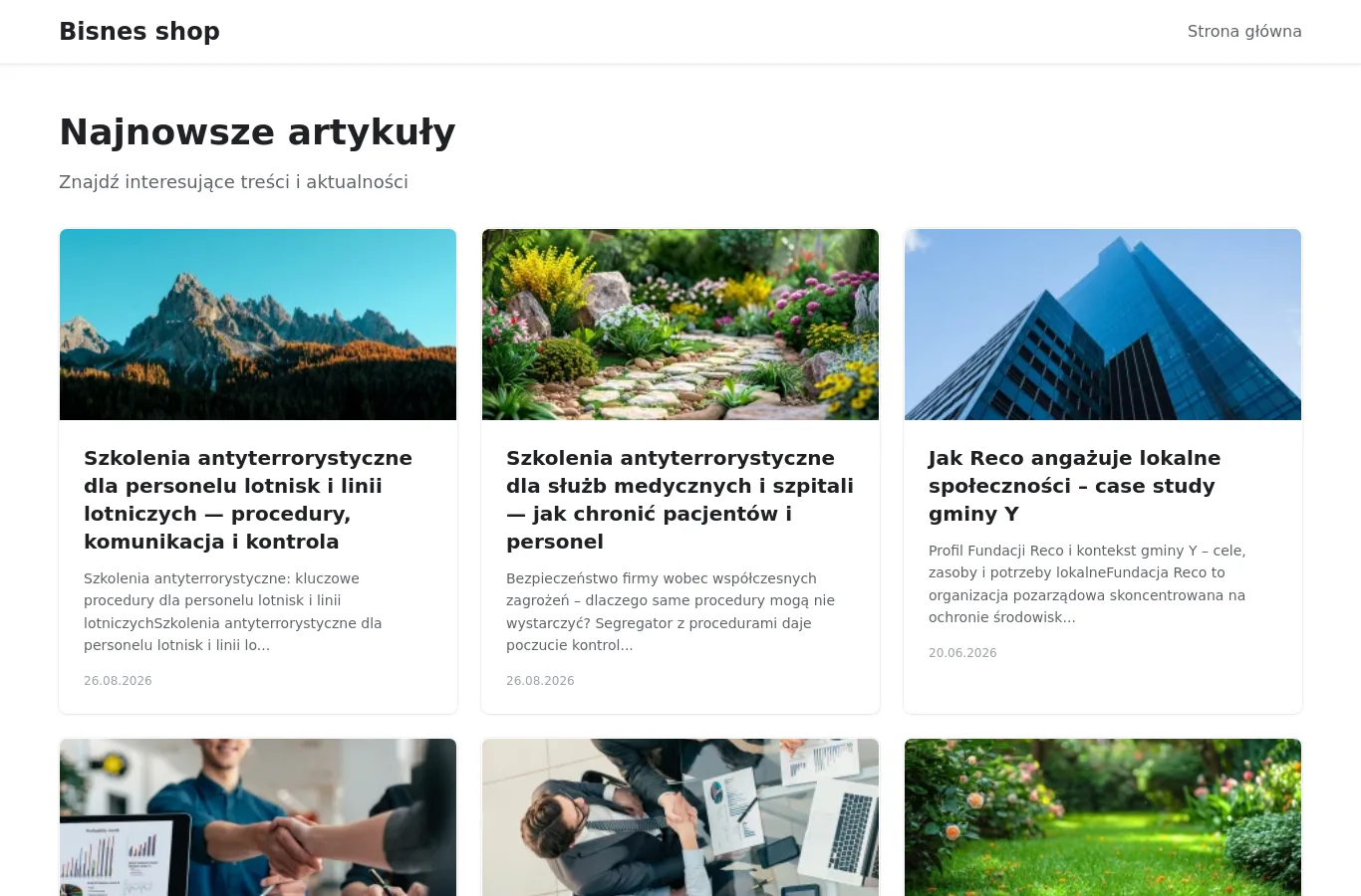 Strona główna portalu biz.shop.pl