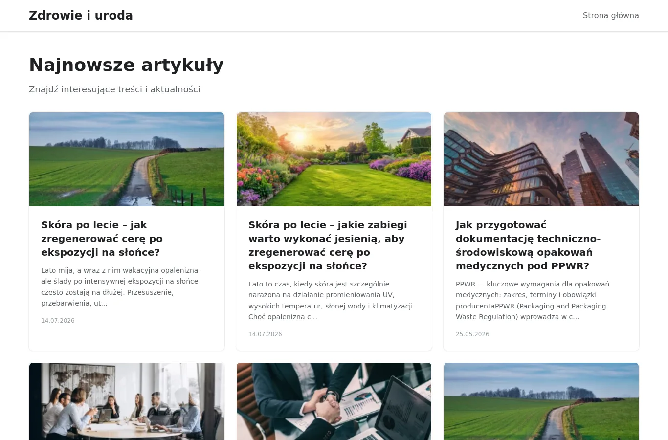 Strona główna portalu bodying.pl