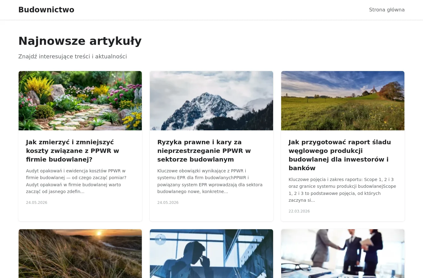 Strona główna portalu budowa.agro.pl