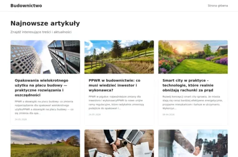 Strona główna budowa.miasta.pl