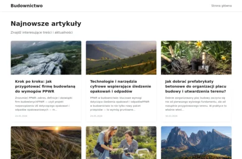 Strona główna budowa.rel.pl