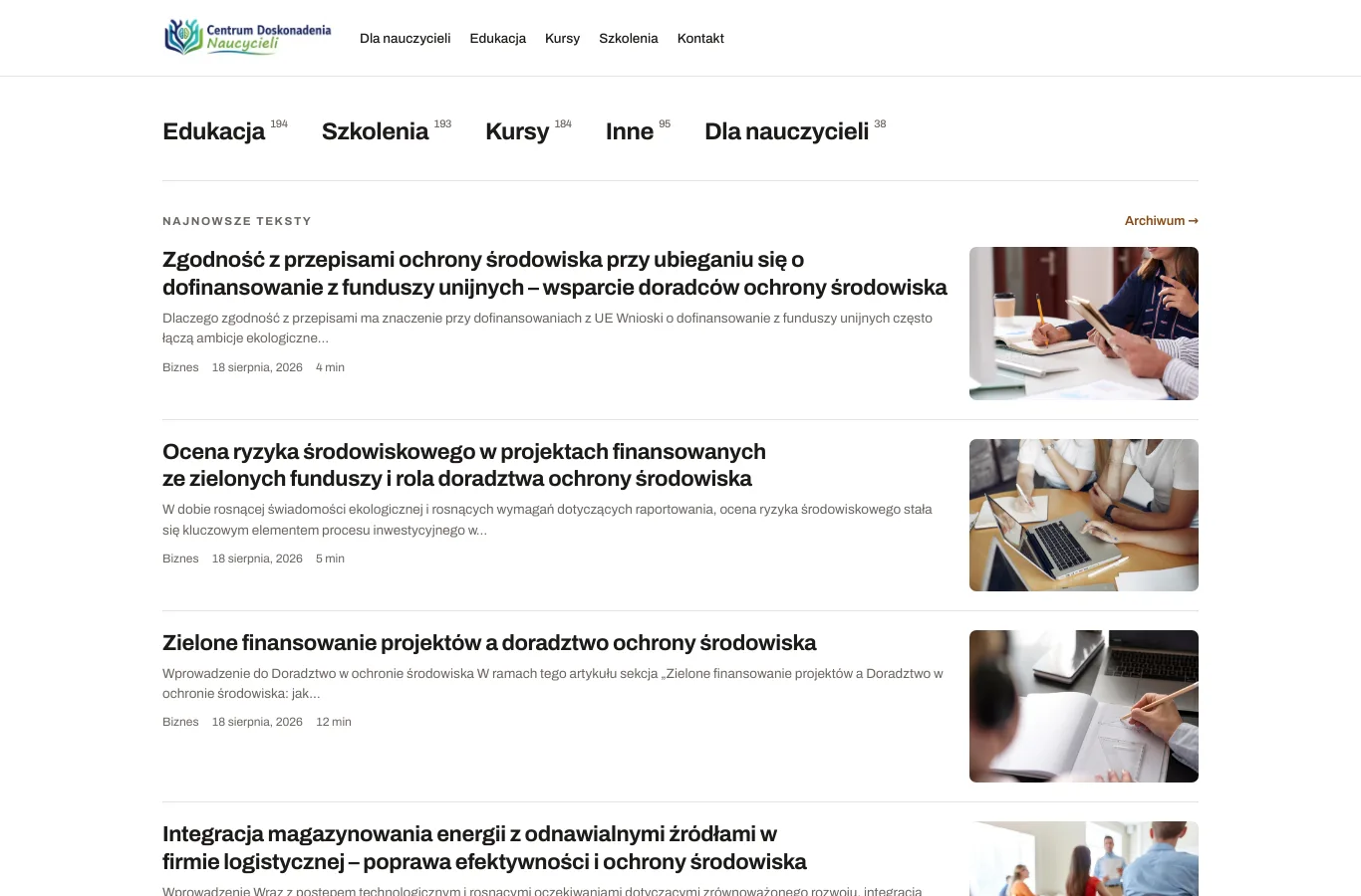 Strona główna portalu cdnkielce.pl