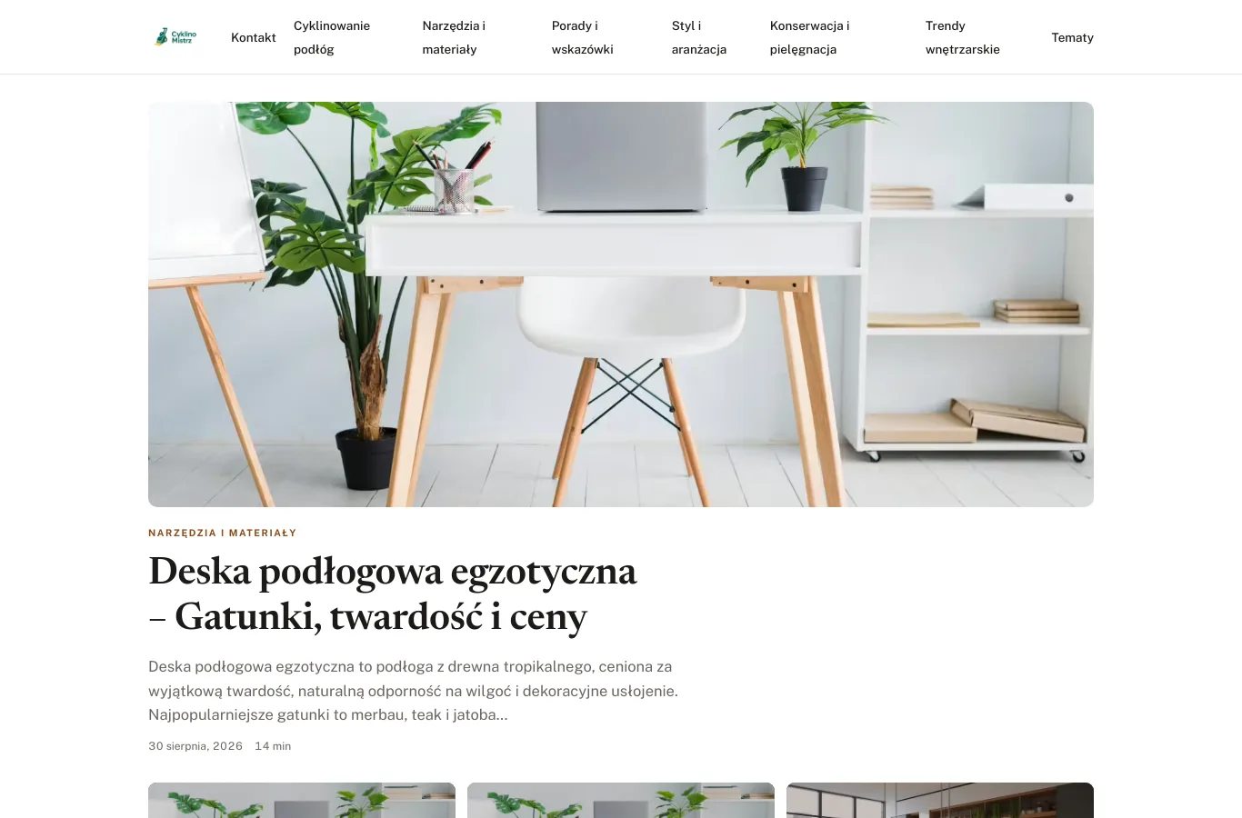 Strona główna portalu cyklin.pl