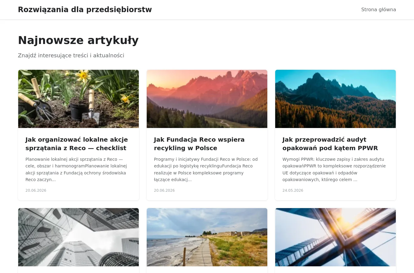 Strona główna portalu dlafirm.net.pl
