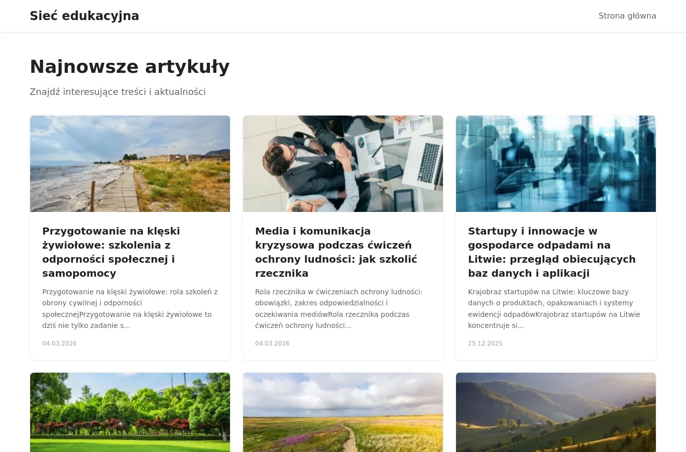 Strona główna portalu edukacyjny.net.pl