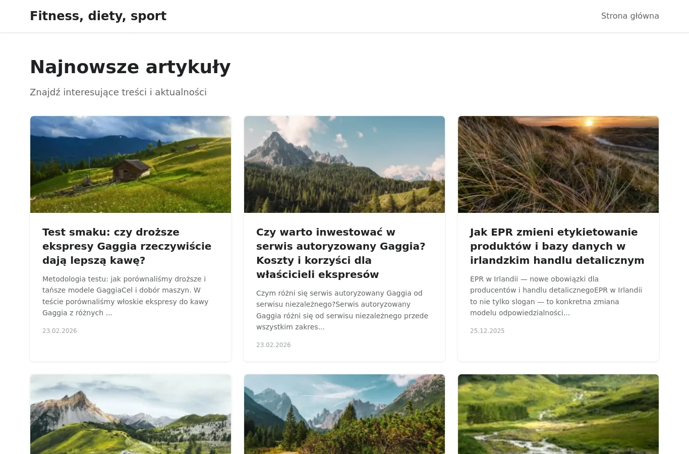 Strona główna portalu fit.media.pl