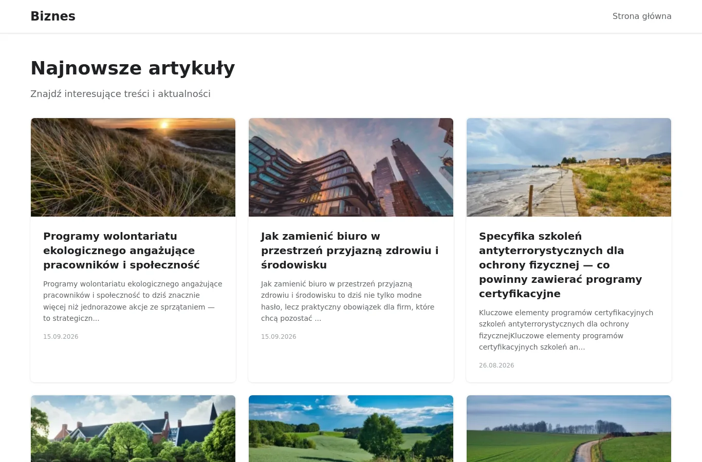 Strona główna portalu gdziebs.pl
