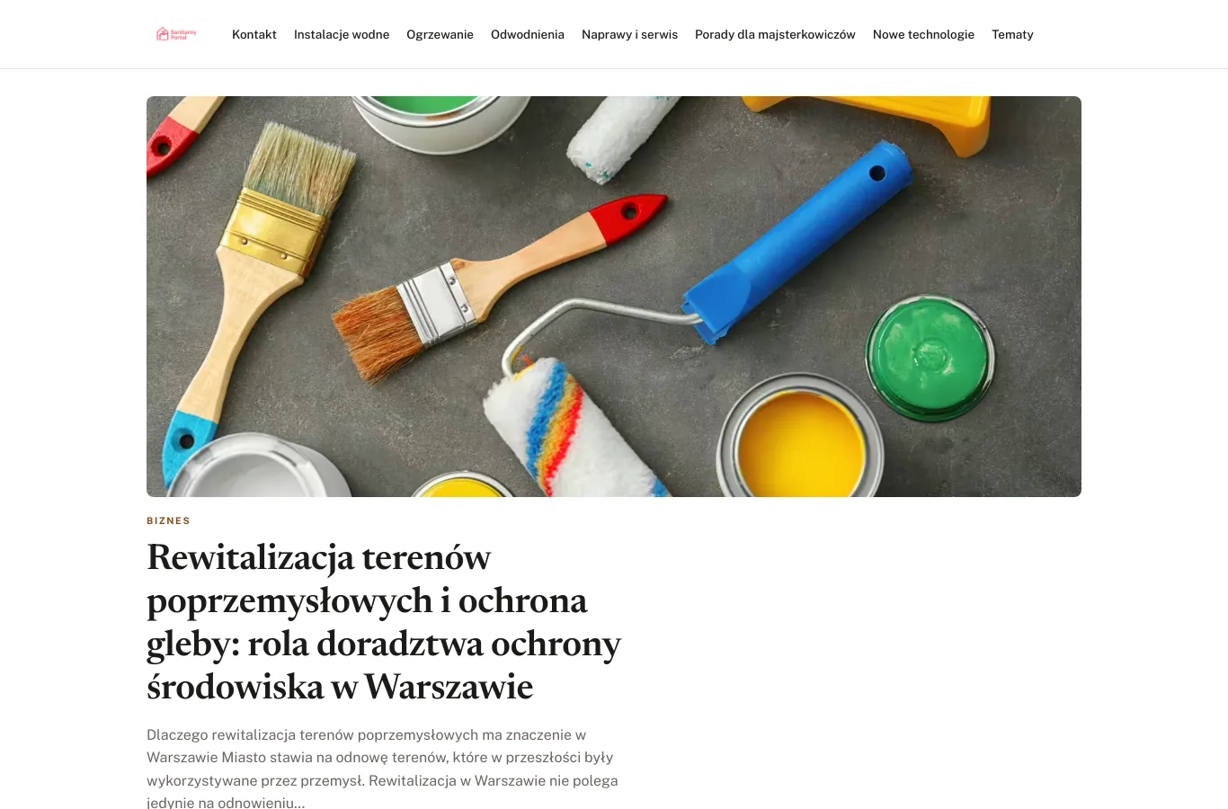 Strona główna portalu instalacjesanitarnewarszawa.pl