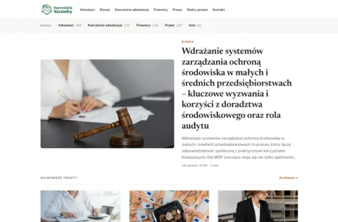 Strona główna kancelariaszczodry.pl