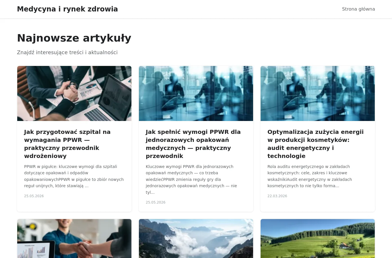 Strona główna portalu med.biz.pl