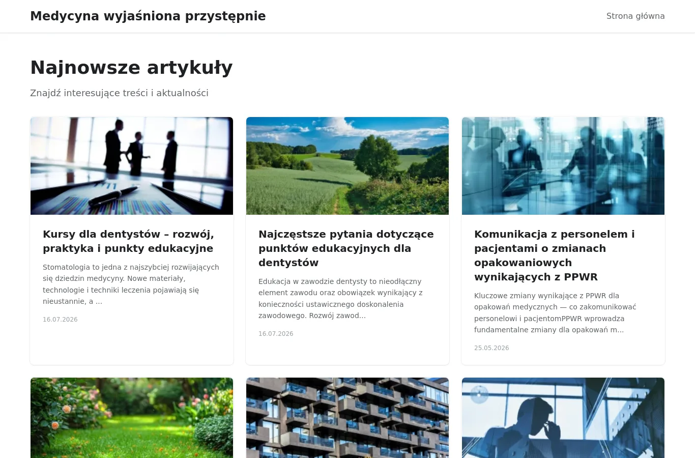 Strona główna portalu med.szkola.pl
