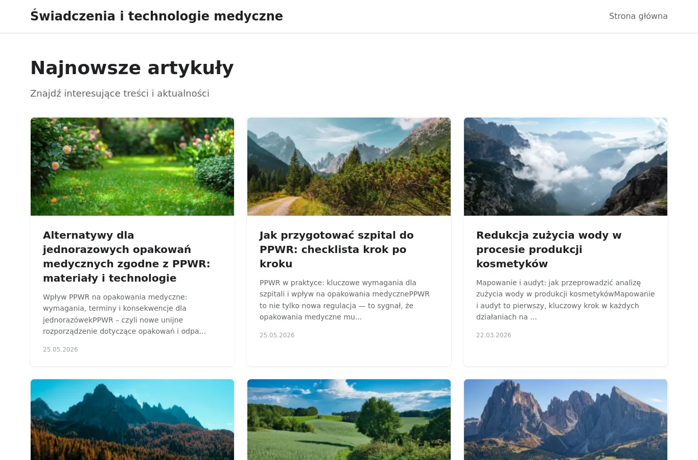 Strona główna portalu med.tm.pl