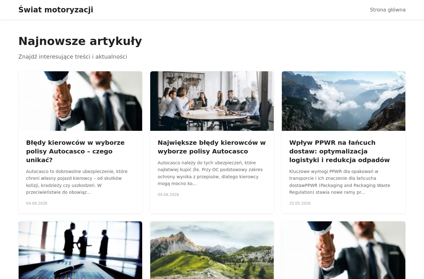 Strona główna portalu motor.info.pl