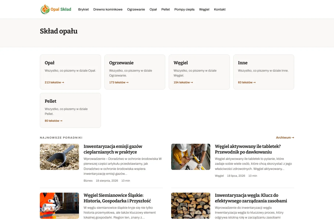 Strona główna portalu opal-wegiel.pl