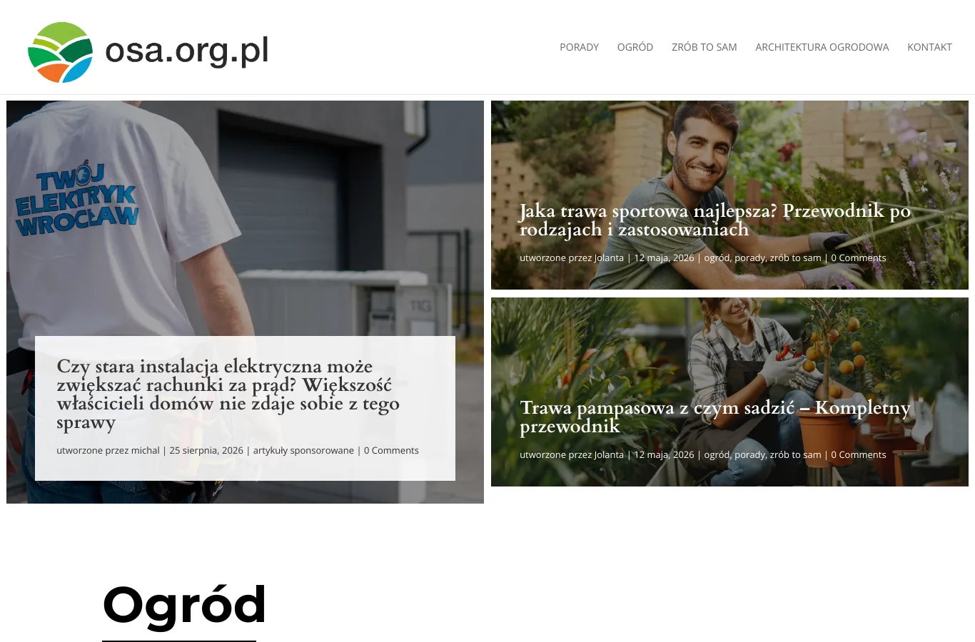 Strona główna portalu osa.org.pl