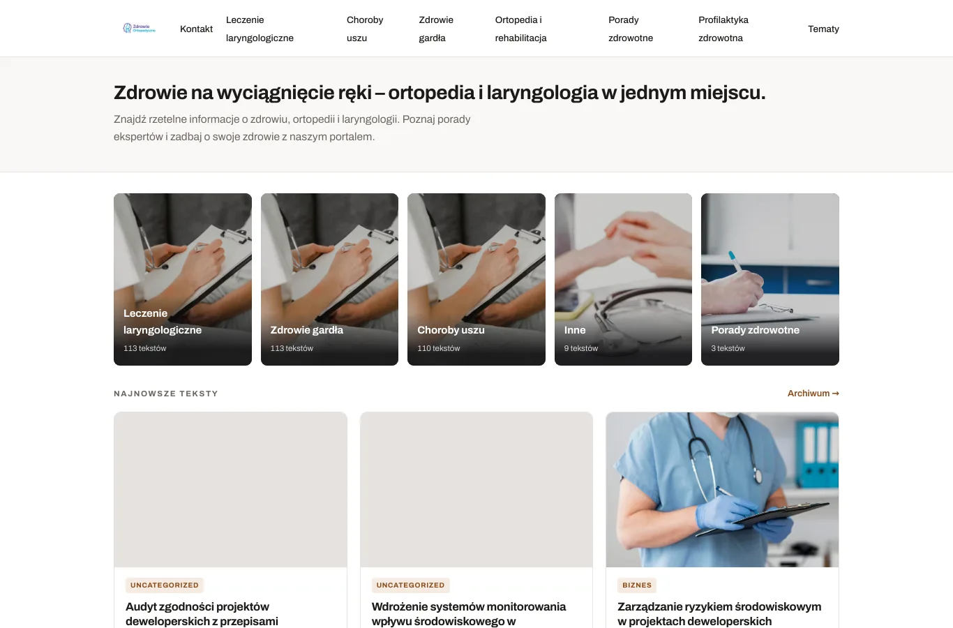 Strona główna portalu otolaryngolog-krakow.pl