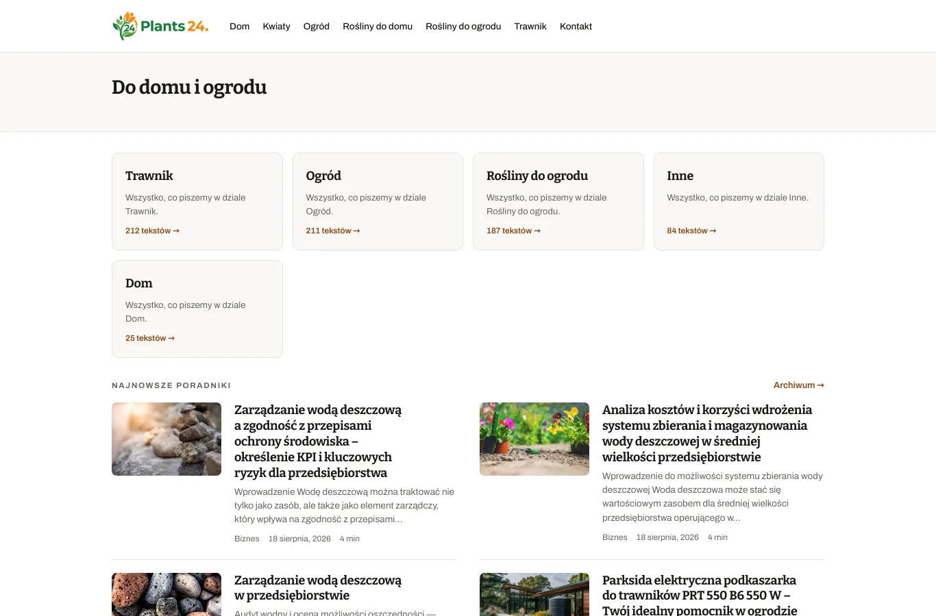 Strona główna portalu plants24.pl