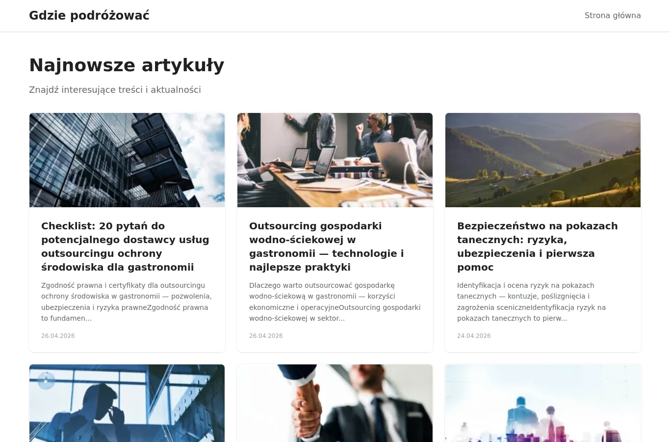 Strona główna portalu przewodnik.biz.pl
