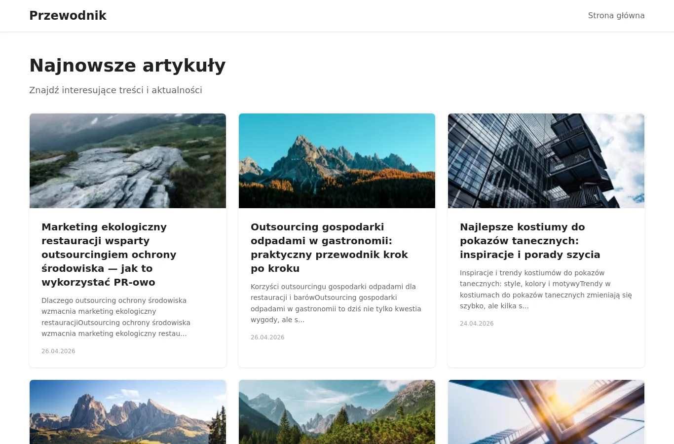 Strona główna portalu przewodnik.edu.pl
