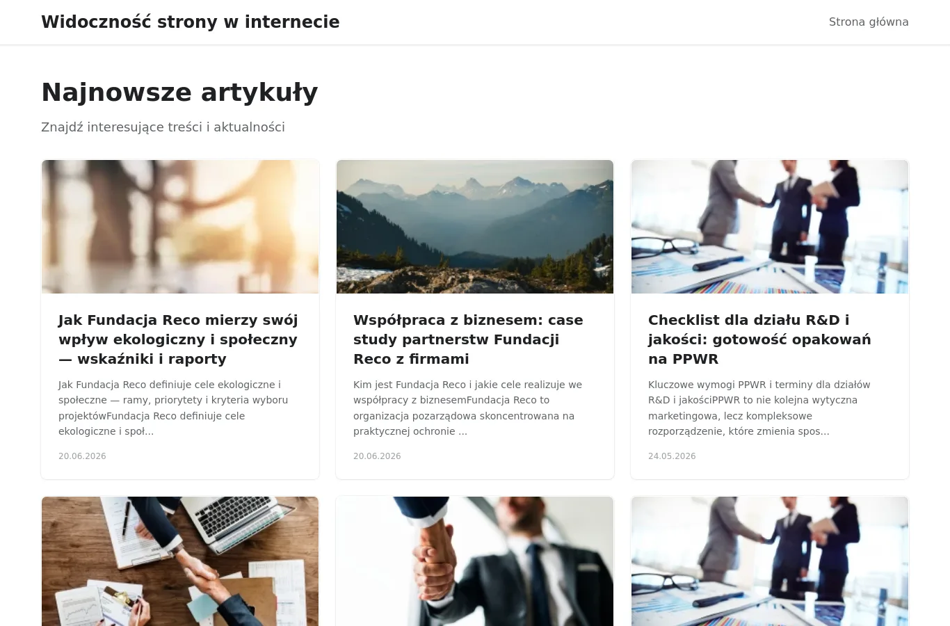 Strona główna portalu reklamowy.info.pl