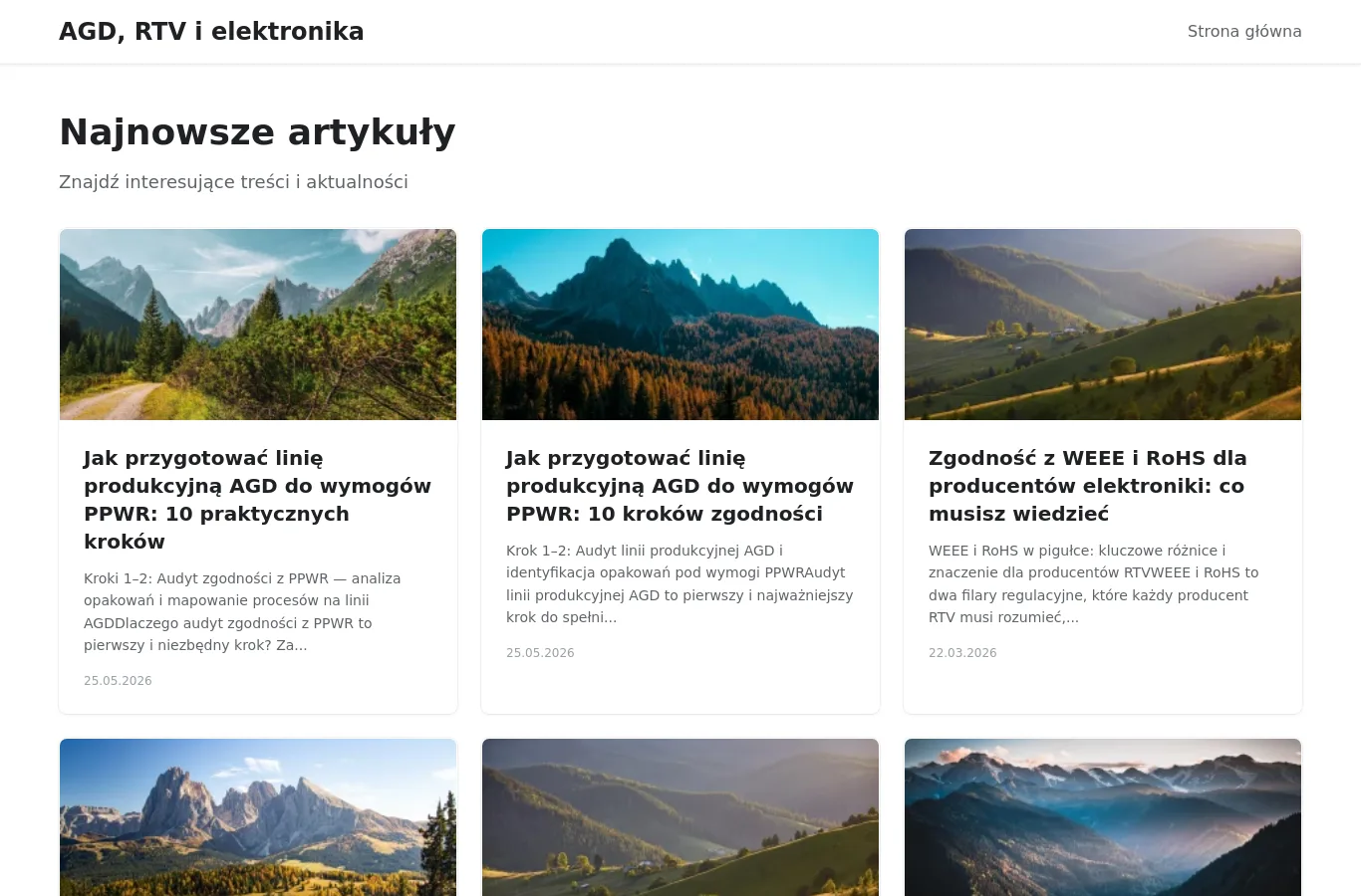 Strona główna portalu rtv.media.pl