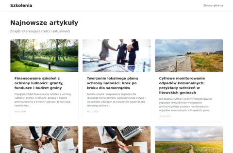 Strona główna szkolenia.sklep.pl