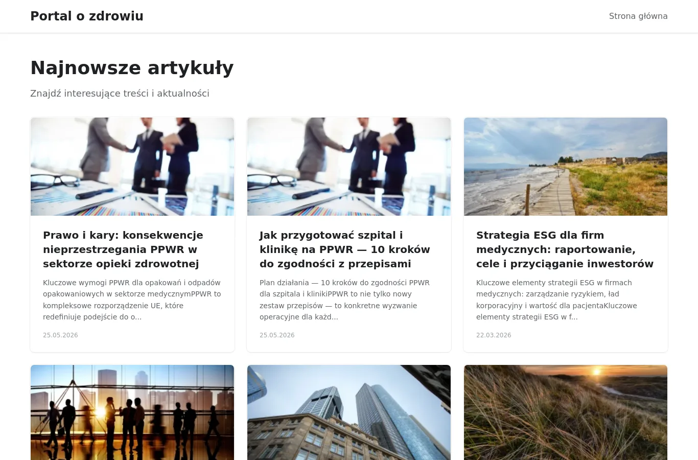 Strona główna portalu zdrowo.org.pl